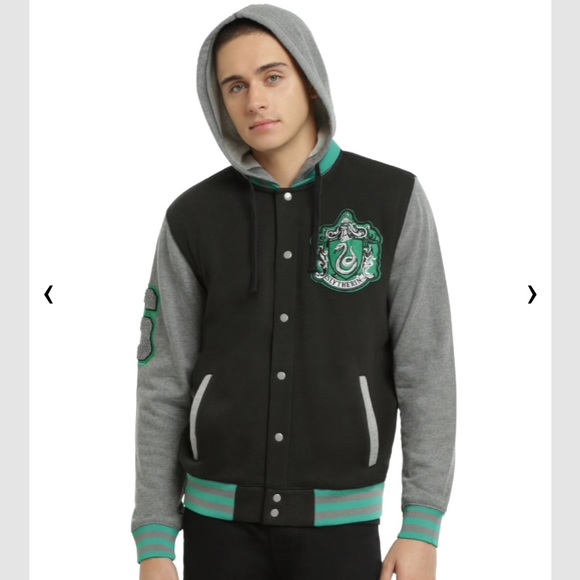 slytherin baseball jacket